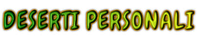 DESERTI PERSONALI